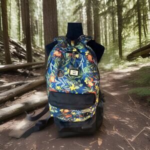 VANS Disney The Jungle Book Old Skool Backpack Bag Rare Baloo And Mowgli ￼